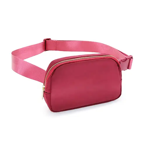 Versatile Compact Waist Bag with Adjustable Strap and Sleek Design